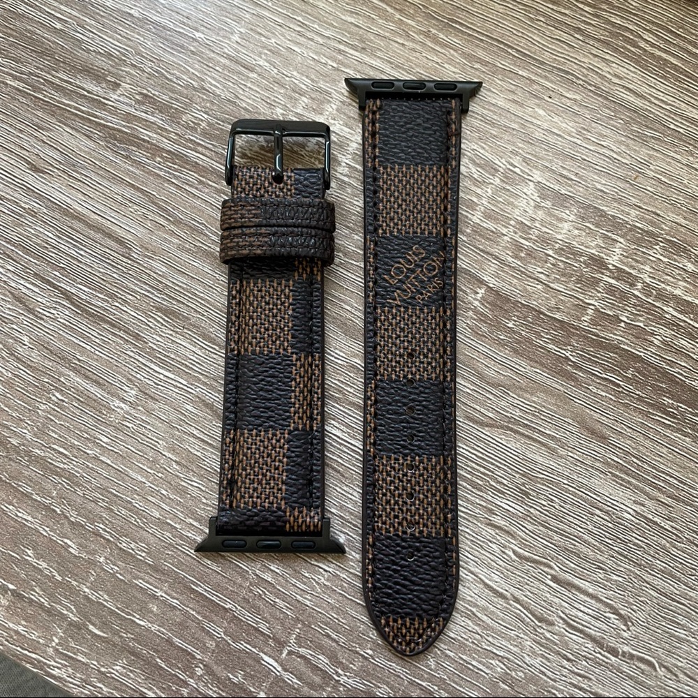 Louis Vuitton Leather Apple Watch Bands